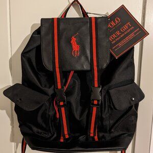 The Polo Red Backpack by Ralph Lauren